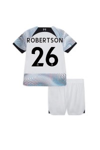 Liverpool Andrew Robertson #26 Babyklær Borte Fotballdrakt til barn 2022-23 Korte ermer (+ Korte bukser)